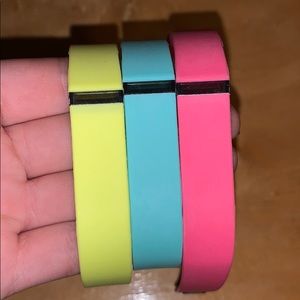3 fitbit flex bands
